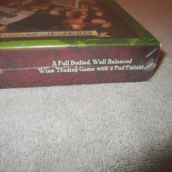 NOS Wineopoly WINE Monopoly BOARD GAME Adult PARTY Fun SEALED Vtg USA MADE - Picture 3 of 12